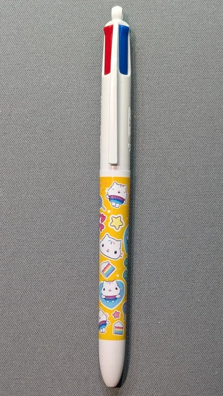 Stylo Bic 4 couleurs Gabby's Dollhouse
